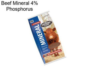 Beef Mineral 4% Phosphorus