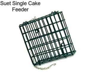 Suet Single Cake Feeder