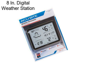 8 In. Digital Weather Station