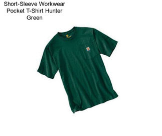 Short-Sleeve Workwear Pocket T-Shirt Hunter Green