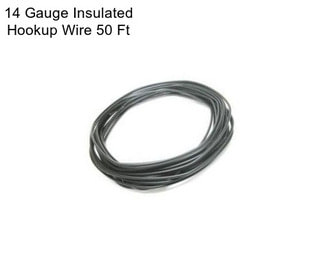 14 Gauge Insulated Hookup Wire 50 Ft