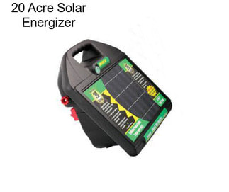 20 Acre Solar Energizer