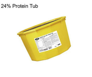 24% Protein Tub