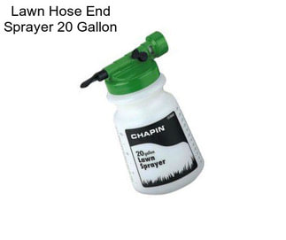 Lawn Hose End Sprayer 20 Gallon