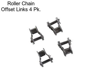 Roller Chain Offset Links 4 Pk.