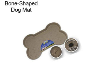 Bone-Shaped Dog Mat