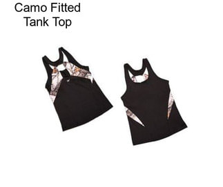 Camo Fitted Tank Top