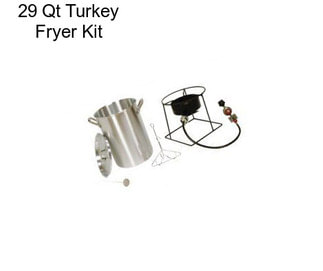 29 Qt Turkey Fryer Kit