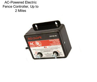 AC-Powered Electric Fence Controller, Up to 2 Miles