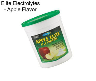 Elite Electrolytes - Apple Flavor