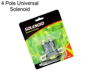 4 Pole Universal Solenoid