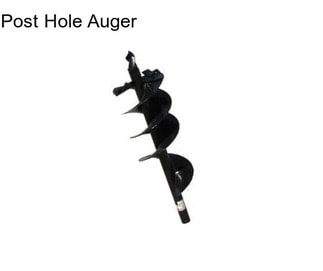 Post Hole Auger