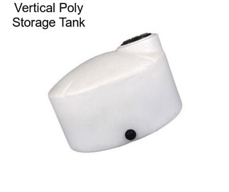 Vertical Poly Storage Tank