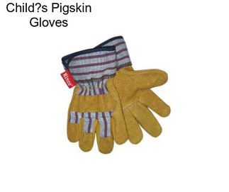 Child?s Pigskin Gloves