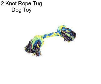 2 Knot Rope Tug Dog Toy