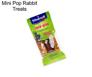 Mini Pop Rabbit Treats