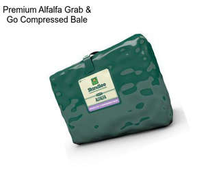 Premium Alfalfa Grab & Go Compressed Bale