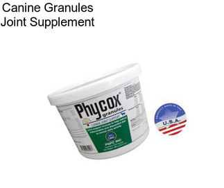 Canine Granules Joint Supplement