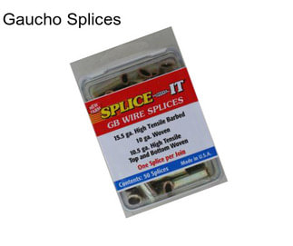 Gaucho Splices