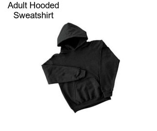 Adult Hooded Sweatshirt