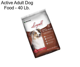 Active Adult Dog Food - 40 Lb.