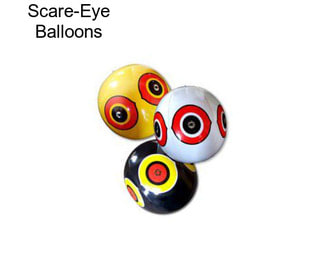 Scare-Eye Balloons