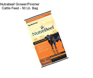 Nutrabeef Grower/Finisher Cattle Feed - 50 Lb. Bag