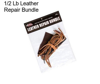 1/2 Lb Leather Repair Bundle