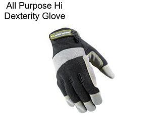 All Purpose Hi Dexterity Glove