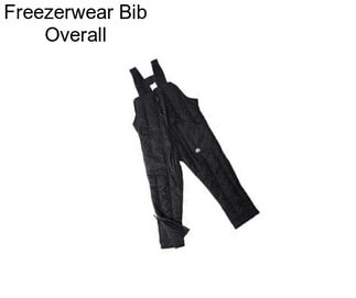 Freezerwear Bib Overall