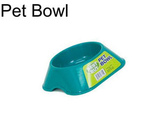 Pet Bowl