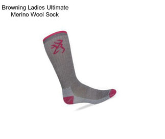 Browning Ladies Ultimate Merino Wool Sock