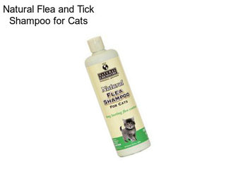 Natural Flea and Tick Shampoo for Cats