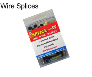 Wire Splices