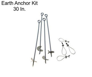 Earth Anchor Kit 30 In.