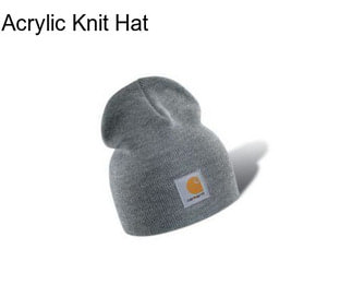 Acrylic Knit Hat