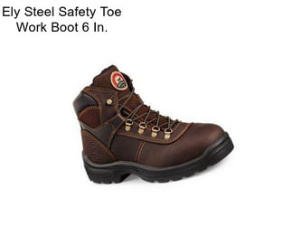 Ely Steel Safety Toe Work Boot 6 In.