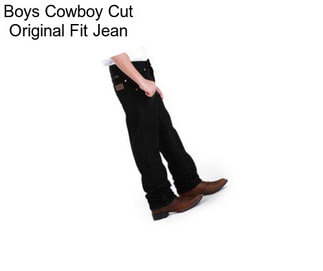 Boys Cowboy Cut Original Fit Jean