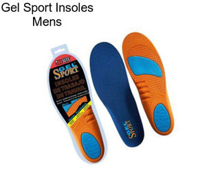 Gel Sport Insoles Mens