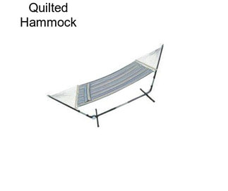 Quilted Hammock