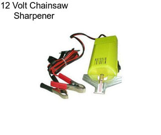 12 Volt Chainsaw Sharpener
