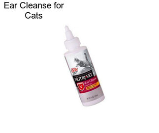 Ear Cleanse for Cats