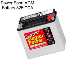 Power Sport AGM Battery 325 CCA