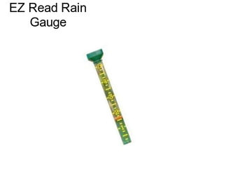EZ Read Rain Gauge