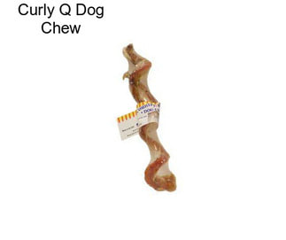 Curly Q Dog Chew