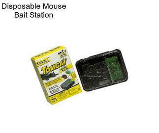 Disposable Mouse Bait Station