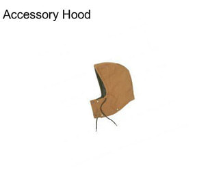Accessory Hood