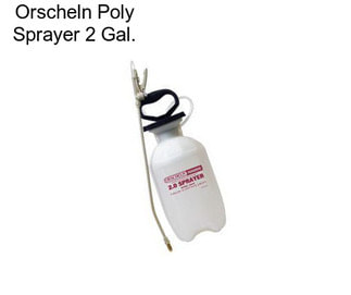 Orscheln Poly Sprayer 2 Gal.