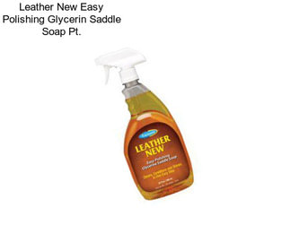 Leather New Easy Polishing Glycerin Saddle Soap Pt.