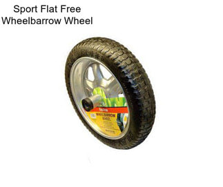 Sport Flat Free Wheelbarrow Wheel
